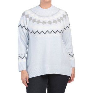 vince camuto fair isle sweater